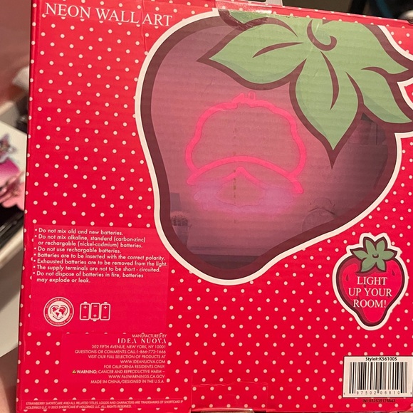 Strawberry Shortcake
Neon Wall Art - Pink and Purple - Picture 2 of 2